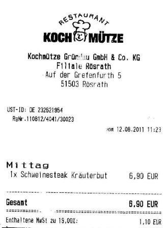 reft Hffner Kochmtze Restaurant